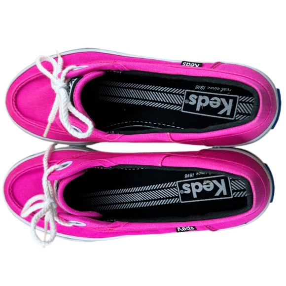 NWT Vintage Keds Starbird Neon Pink - Picture 4 of 7